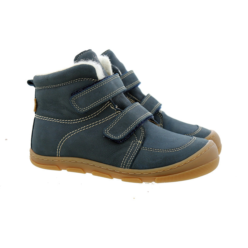 KOEL Barefoot Kinderschuhe - KASI WOOL extra weit - jeans