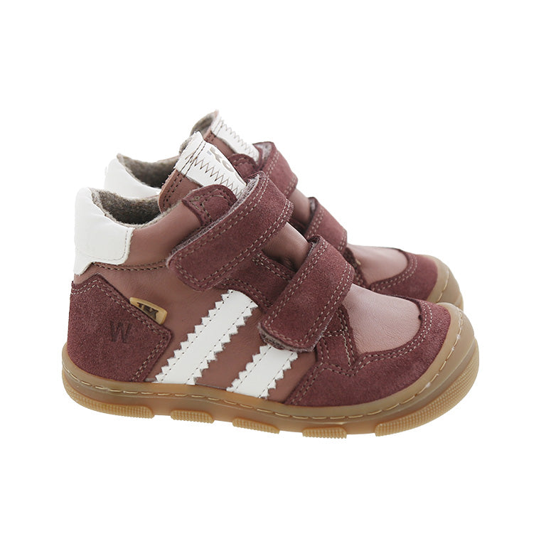 KOEL Barefoot Kinderschuhe - KALI LEATHER extra weit - old pink