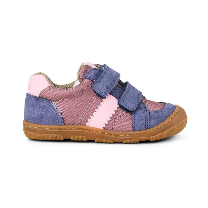 KOEL Barefoot Kinder Sneakers KOBI W FABRICS 3.0 lavandel