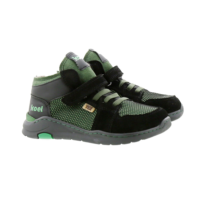 KOEL Barefoot gefütterte Schuhe für Teenager Sneakers SKY TEX olive