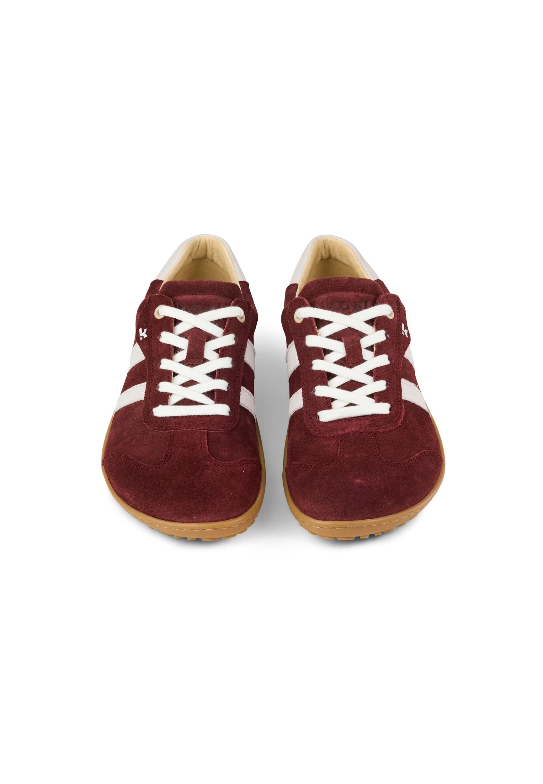KOEL Barefoot Herrenschuhe Sneakers ILO SUEDE bordo