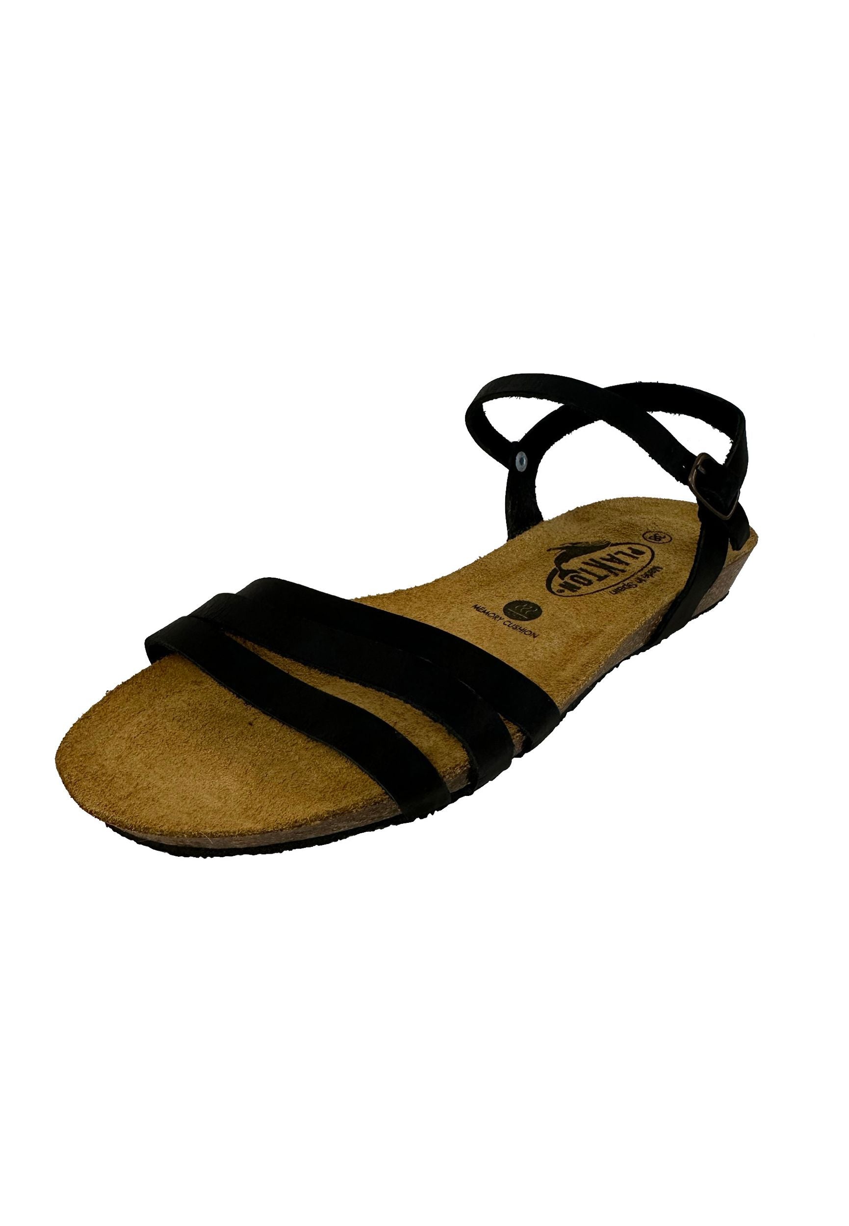 PLAKTON Damen Sandalen FRAN ALOU 405080 negro