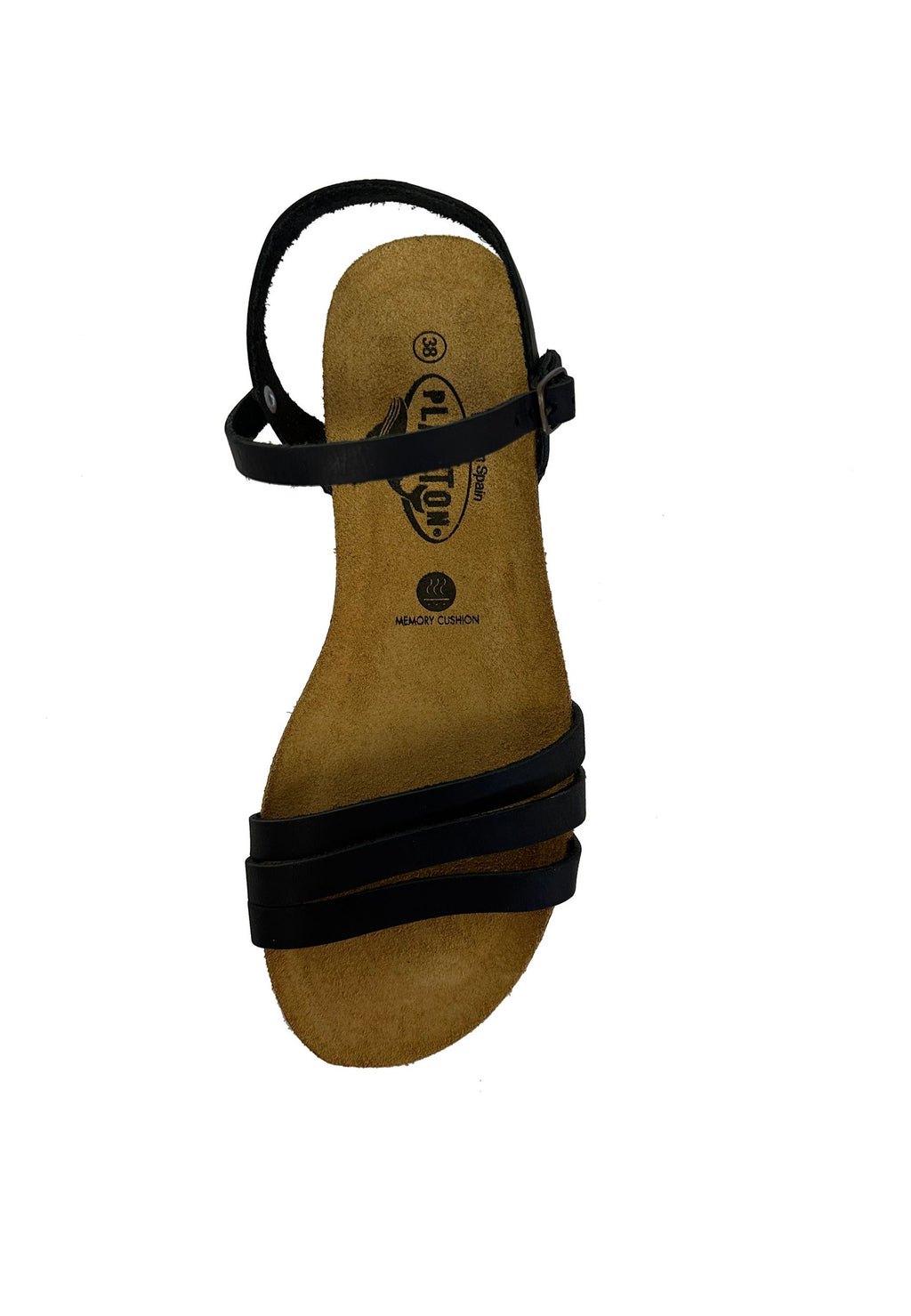 PLAKTON Damen Sandalen FRAN ALOU 405080 negro