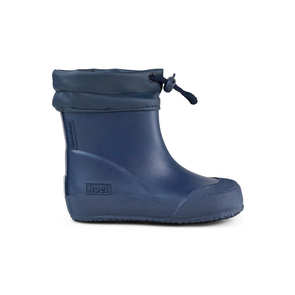 KOEL Barefoot Gummistiefel für Kleinkinder WELLIE blue