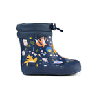 KOEL Barefoot Gummistiefel für Kleinkinder WELLIE bear blue