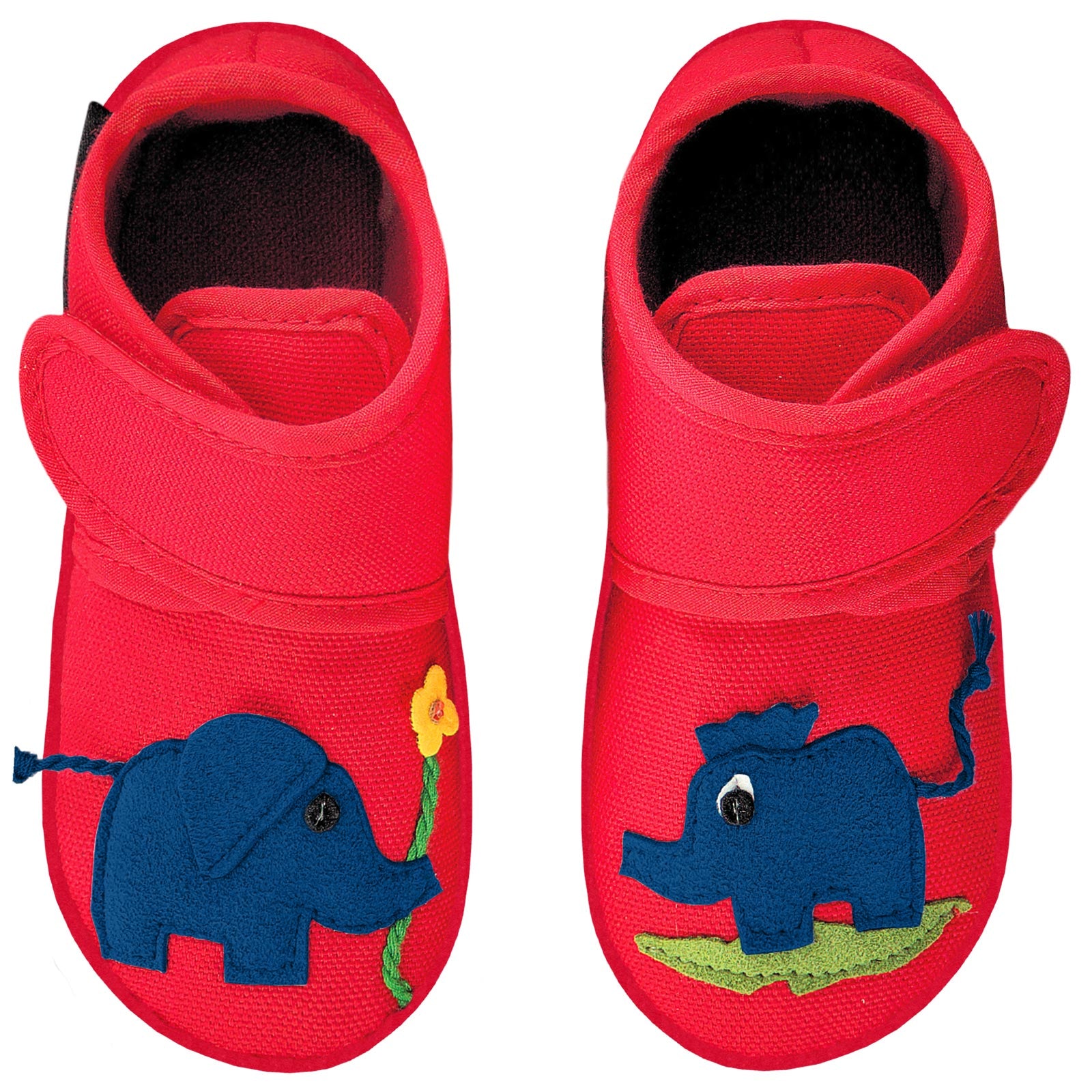 NANGA Kinderschuhe - Hausschuhe DUMBO 2.0 rot