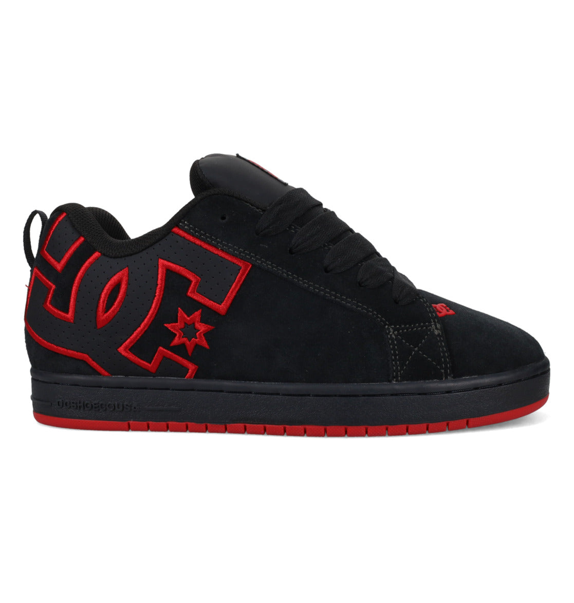 DC in Übergrößen COURT GRAFFIK 300529 darkgrey red