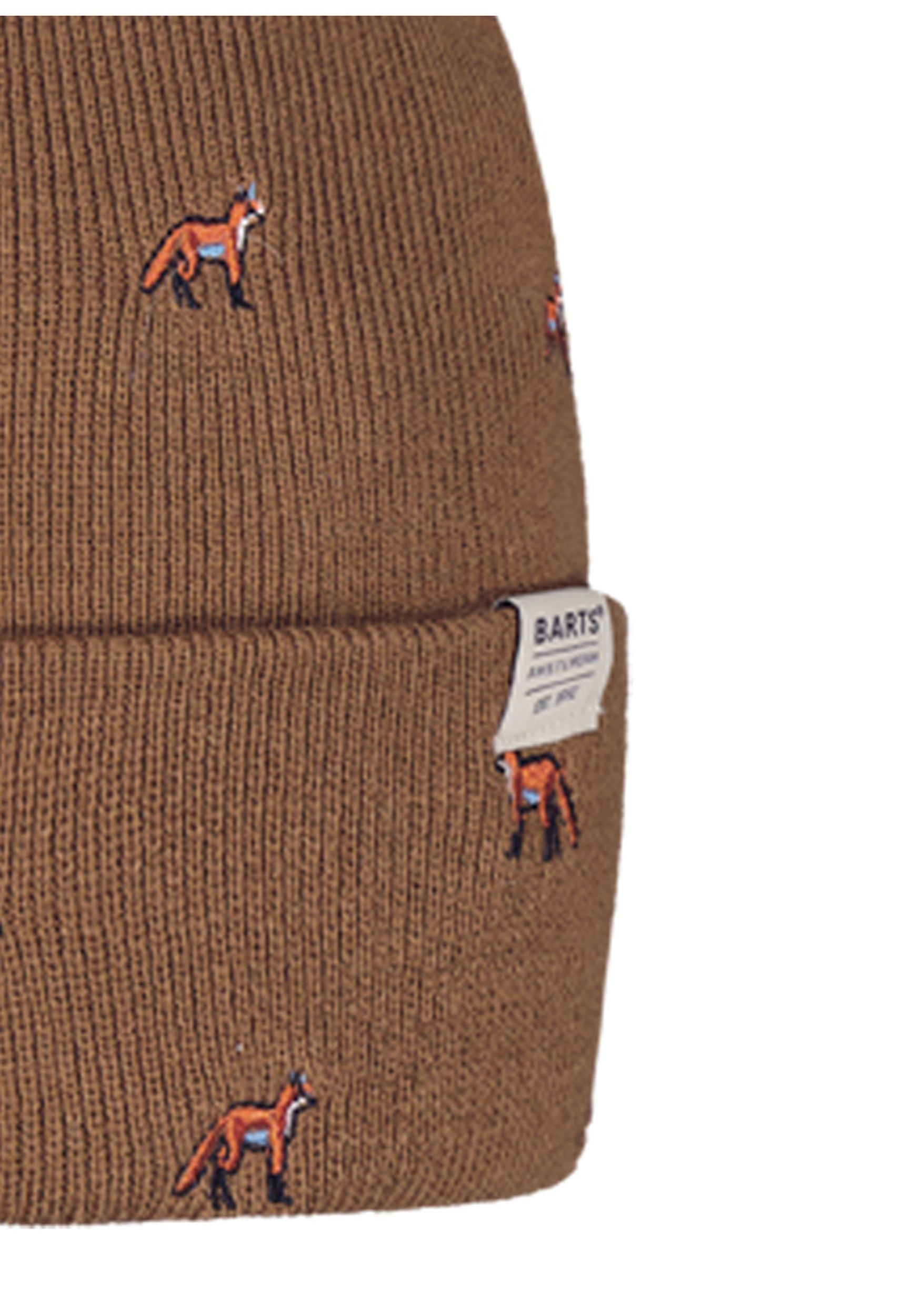 BARTS Herrenmütze Beanie VINSON toffee Füchse