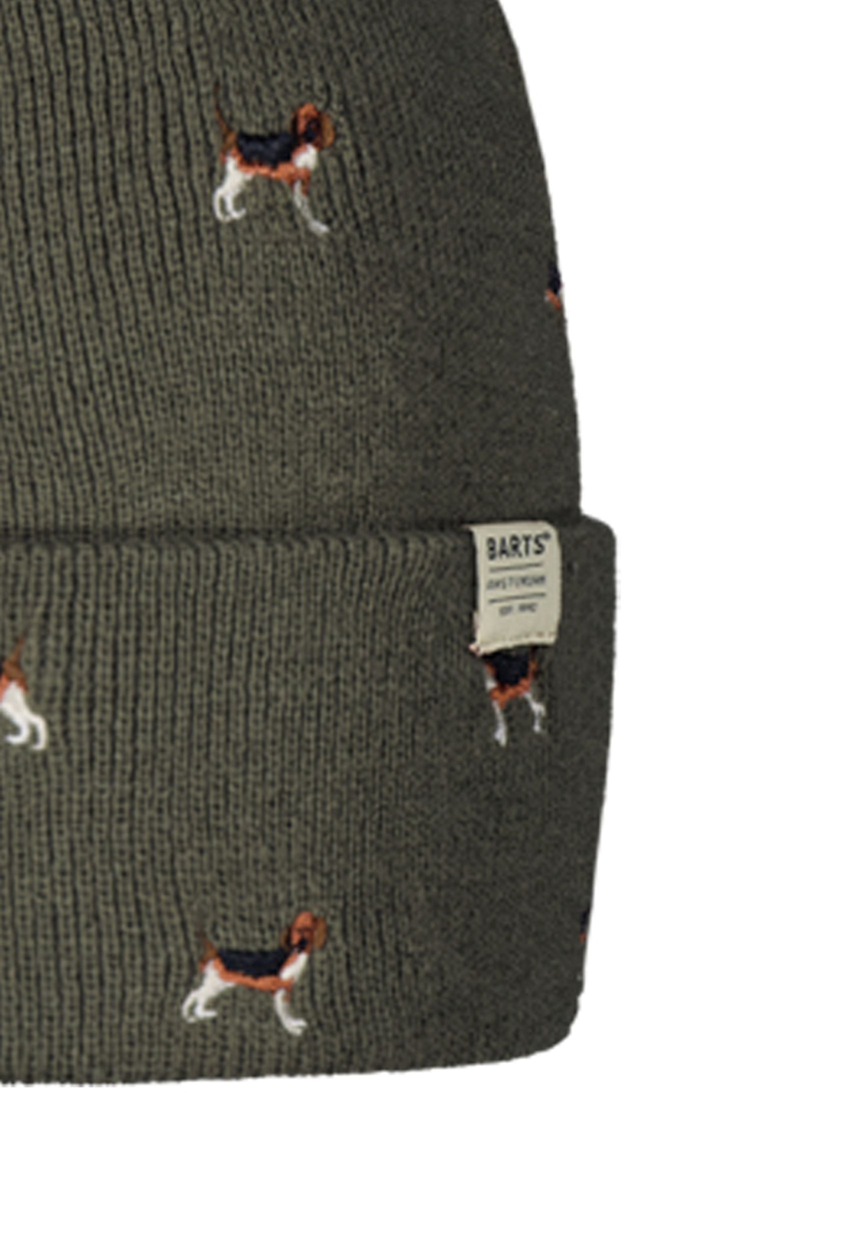 BARTS Herrenmütze Beanie VINSON green Hunde