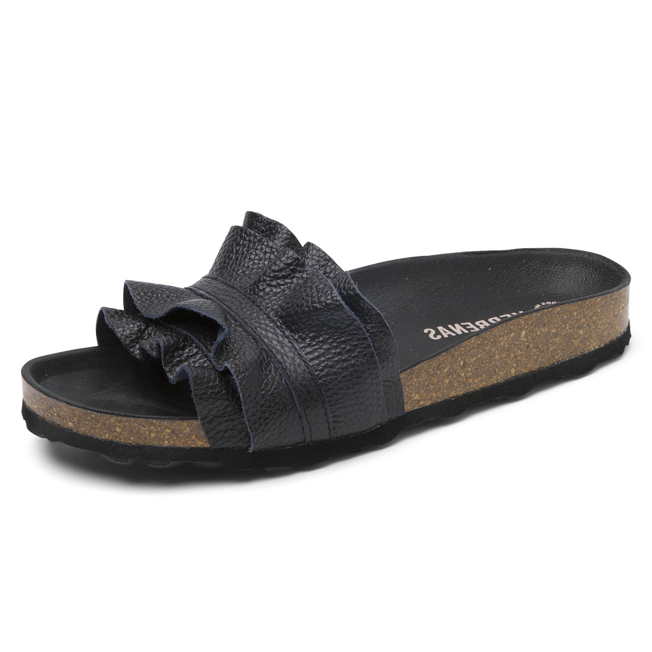 VERBENAS Damen Pantoletten ROCIO nucleo volante negro | Bester Preis, bester Style – shoedeal