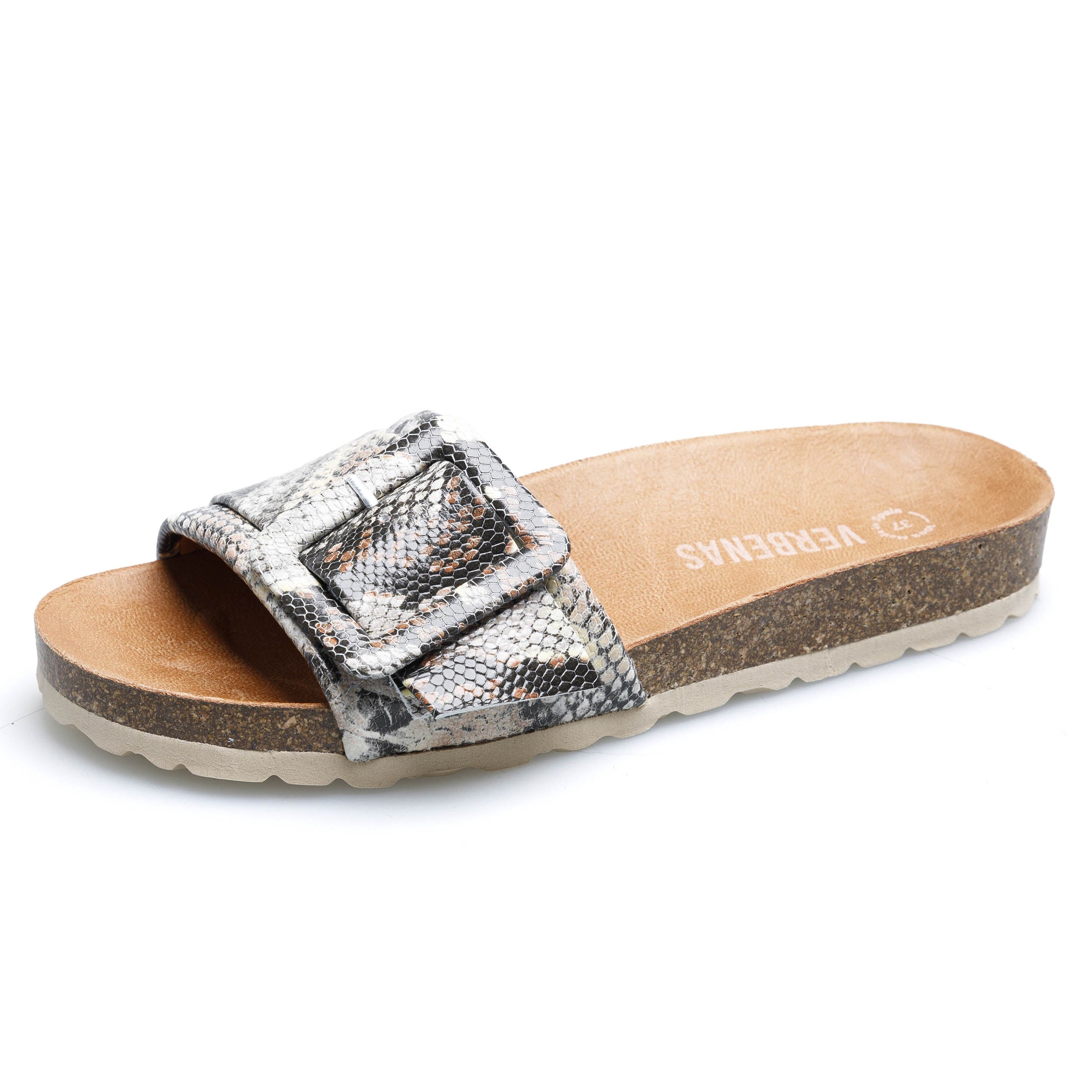 VERBENAS Damen Pantoletten REIKO mambo beige | Bester Preis, bester Style – shoedeal