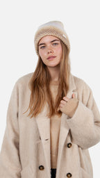 BARTS Damenmütze Beanie FANATAIL TURNUP beige