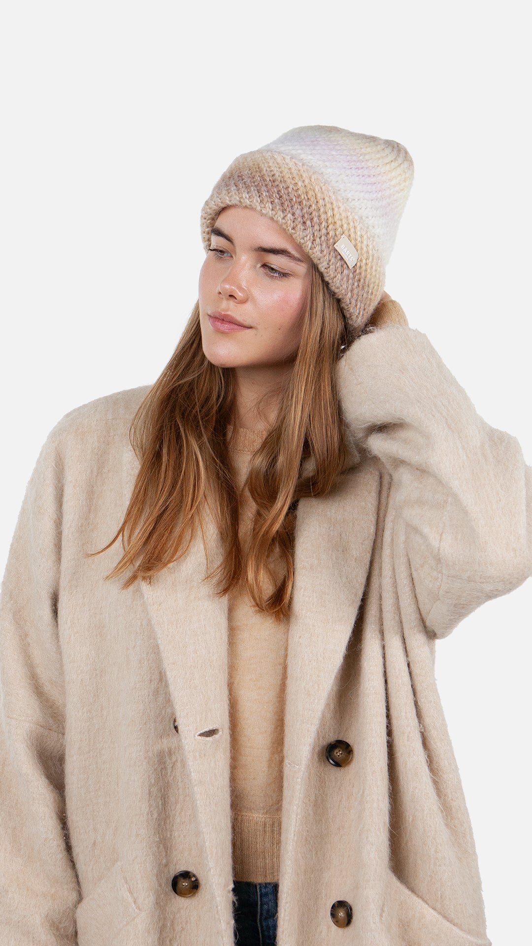 BARTS Damenmütze Beanie FANATAIL TURNUP beige