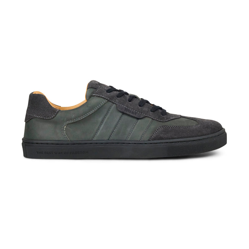 KOEL Barefoot Herren Sneakers HELIO SUEDE grey