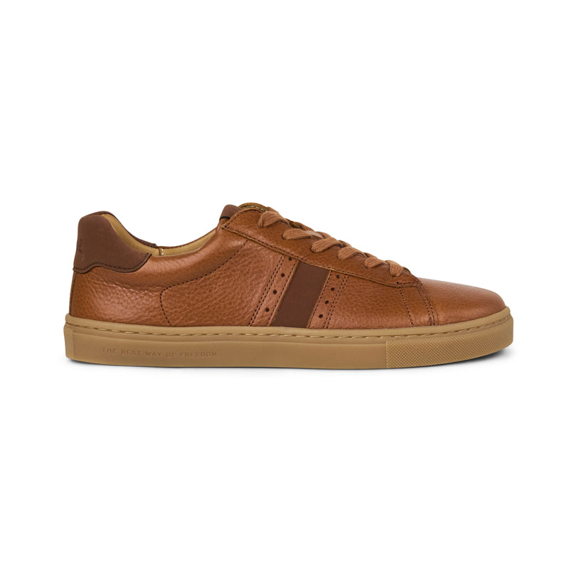 KOEL Barefoot Herren Sneakers HELTON LEATHER cognac