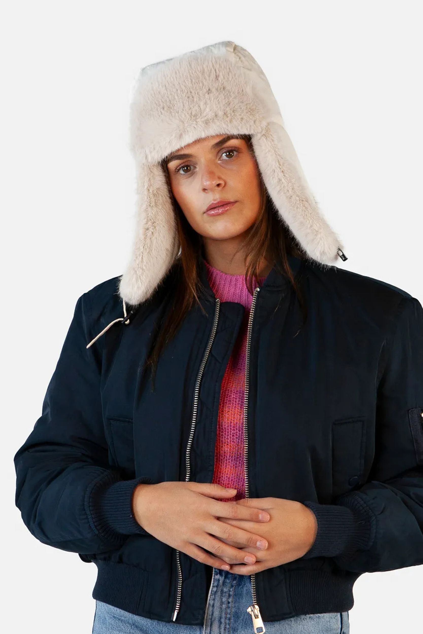 BARTS Damenmütze HAWKA BOMBER cream