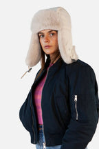 BARTS Damenmütze HAWKA BOMBER cream
