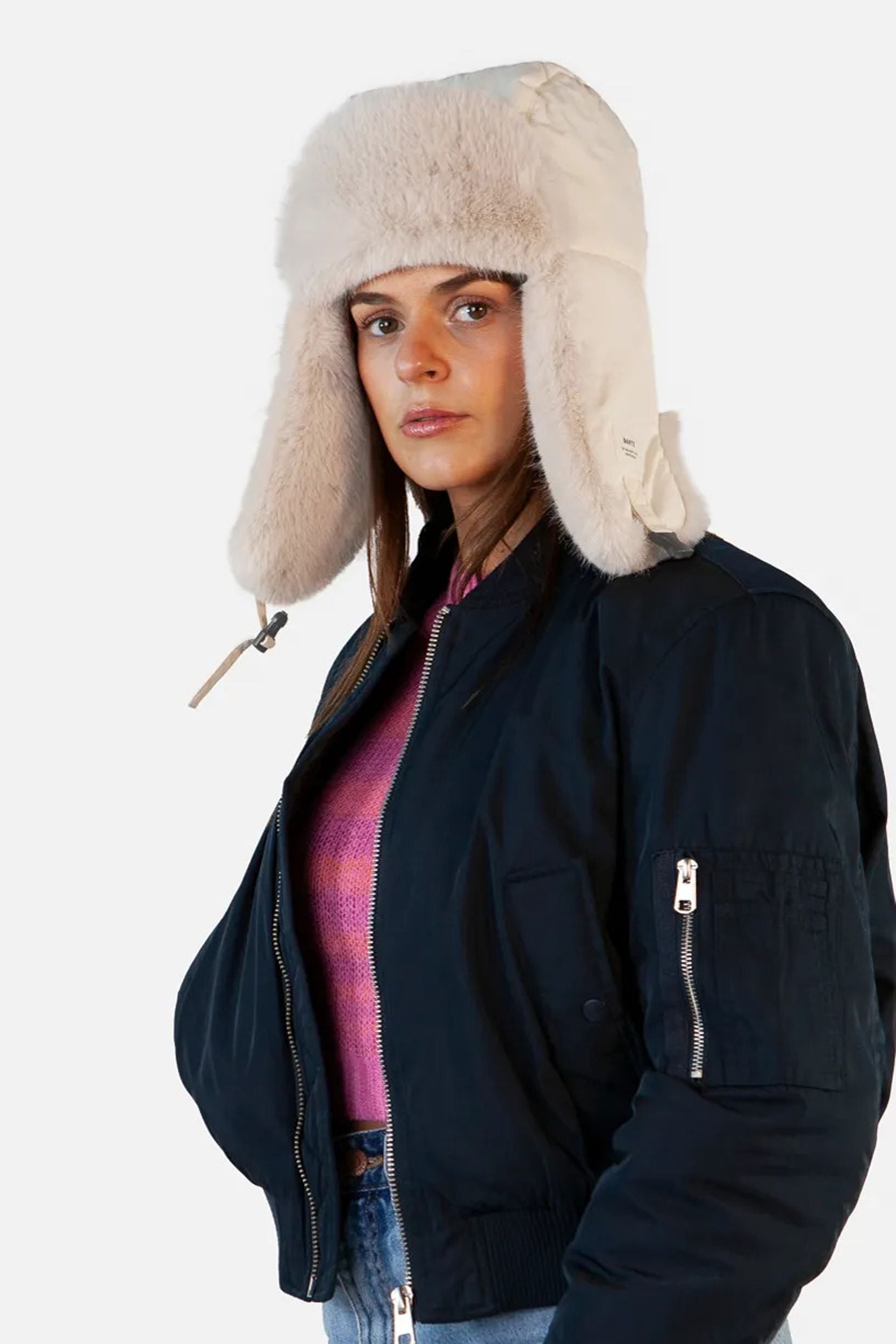 BARTS Damenmütze HAWKA BOMBER cream