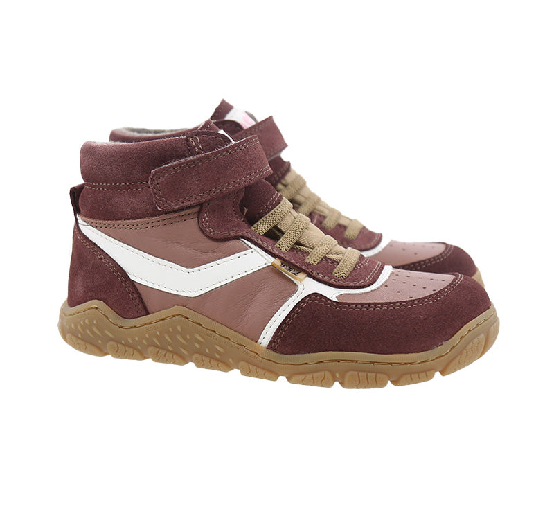 KOEL Barefoot Kinderstiefel - RAMI - old pink