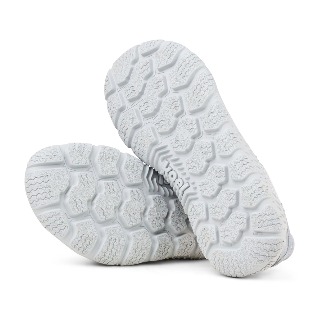 KOEL Damen Barefoot Sneakers RITA SUEDE light grey