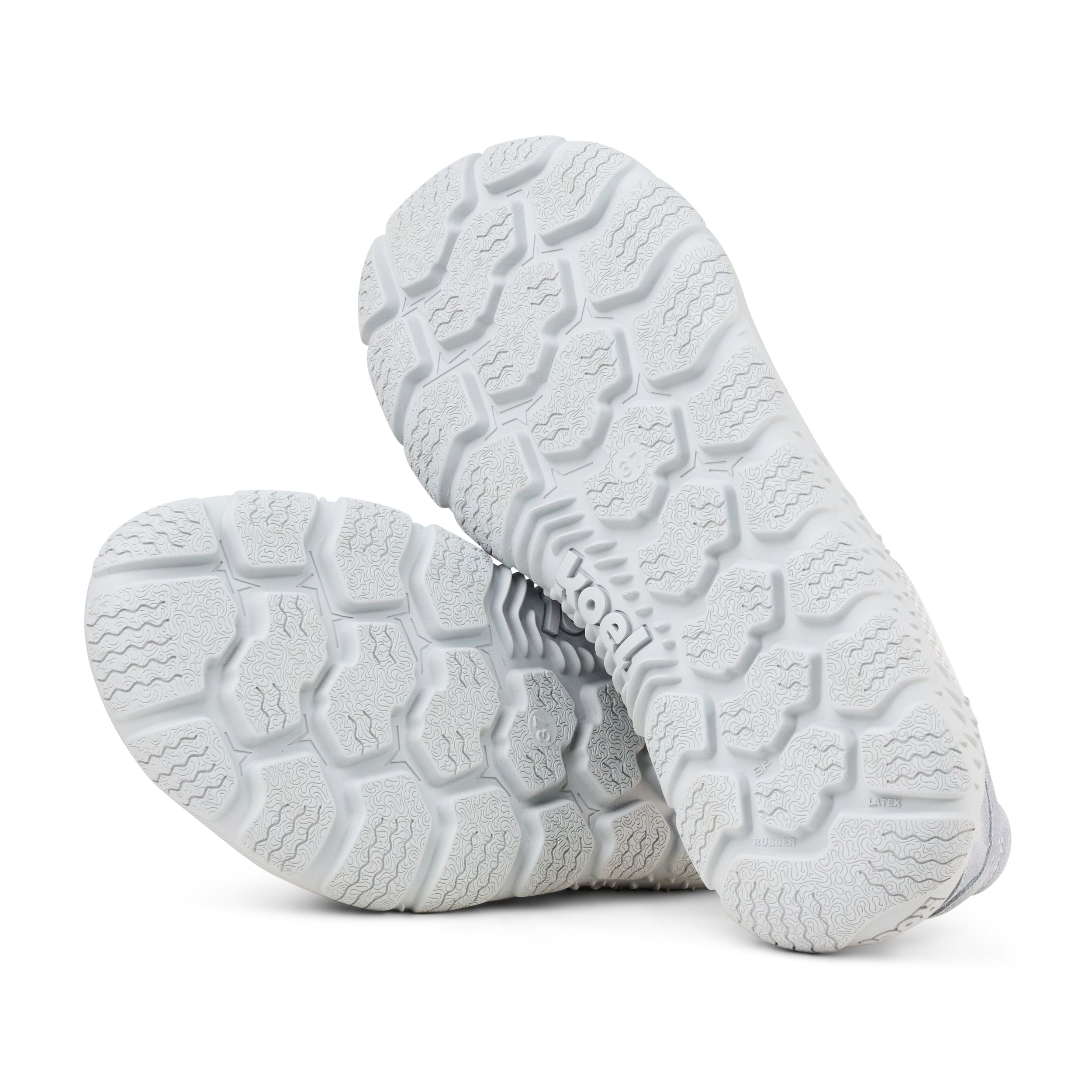 KOEL Damen Barefoot Sneakers RITA SUEDE light grey