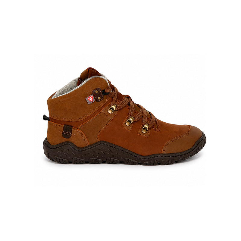 KOEL Damen Barefoot Outdoor Booties ROBA 2.0 MERINO chocolate