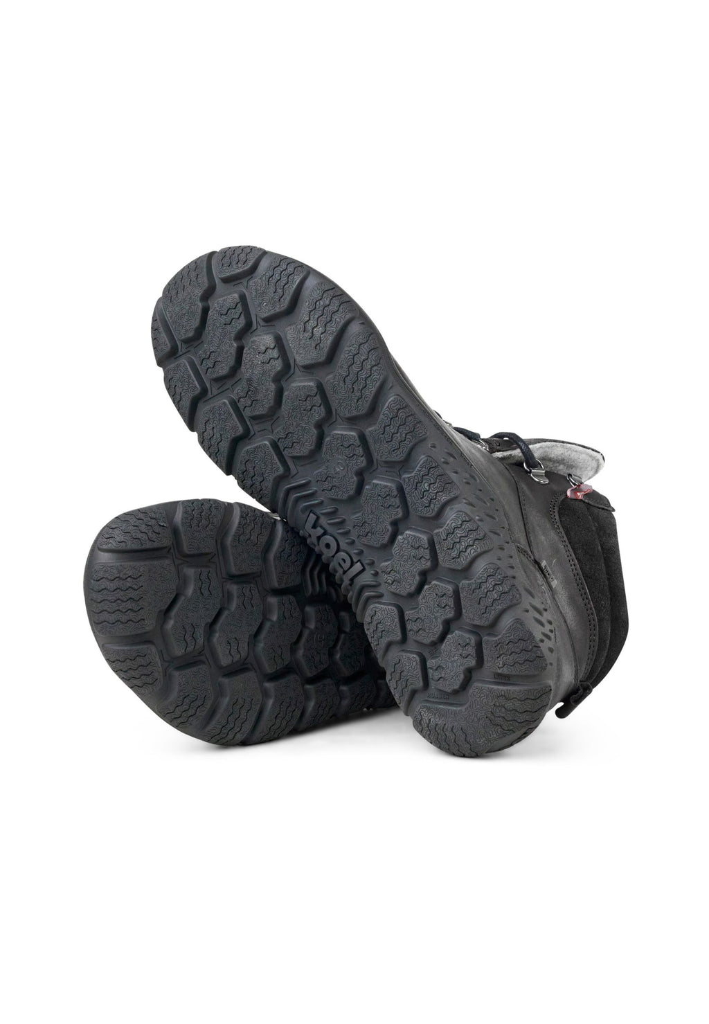 KOEL Herrenschuhe Barefoot Trekking Boots - RIKO MERINO - black
