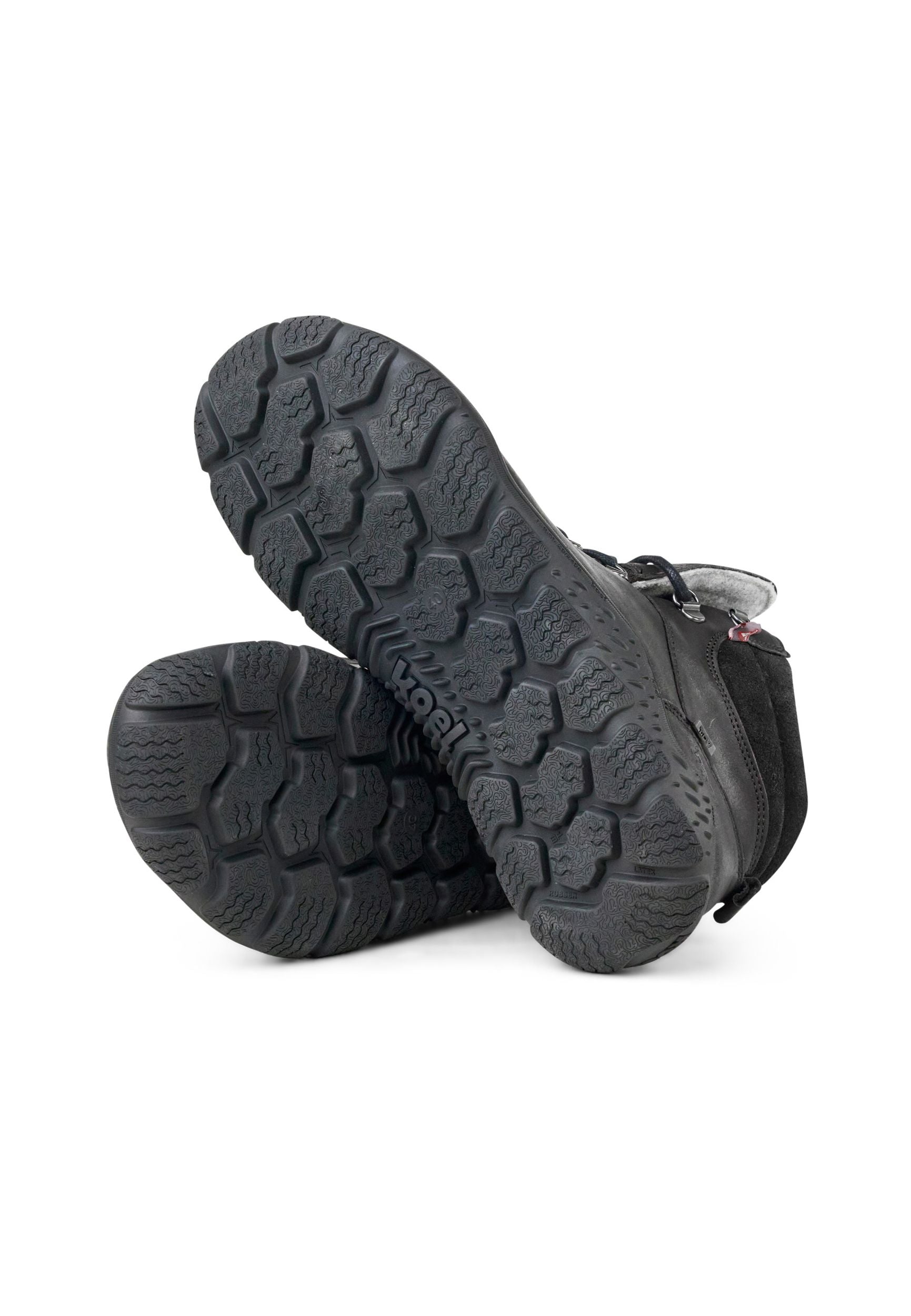 KOEL Herrenschuhe Barefoot Trekking Boots - RIKO MERINO - black