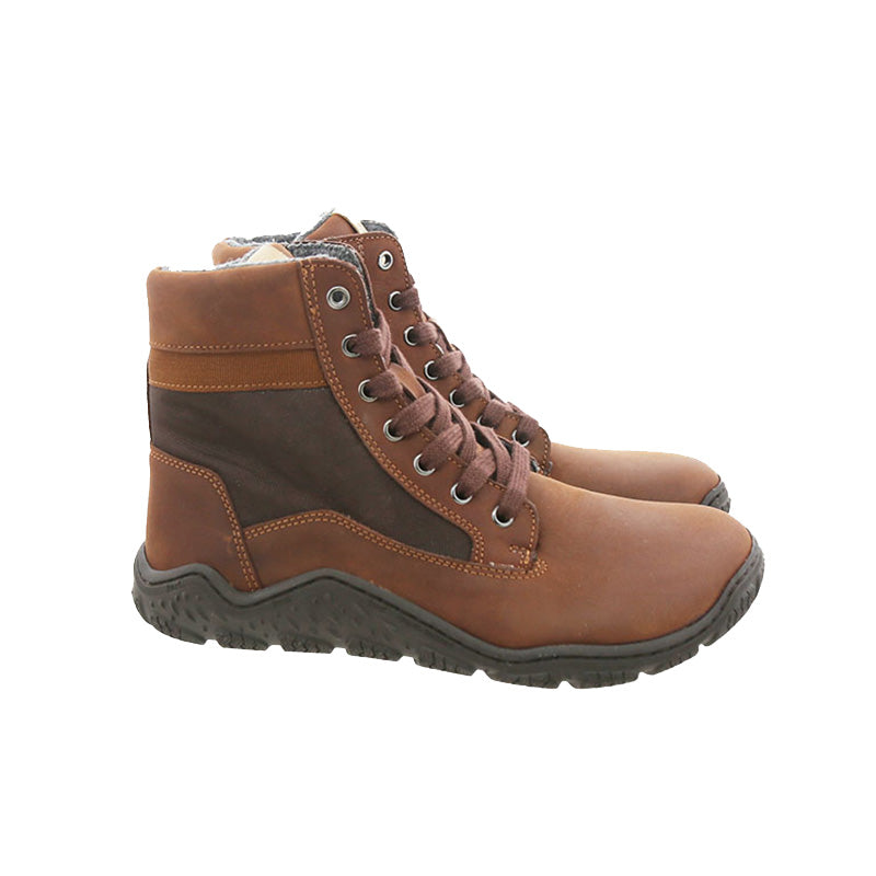 KOEL Damen Barefoot Booties ROMI MERINO - chocolate