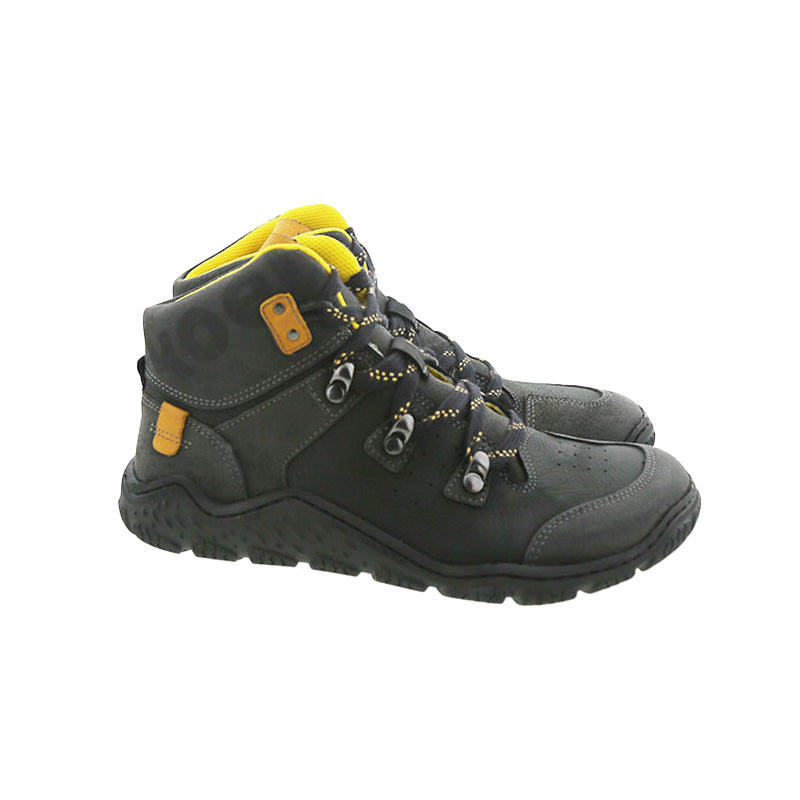 KOEL Herrenschuhe Barefoot Outdoor Boots - ROBO MERINO - black