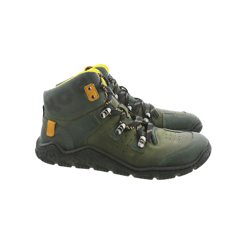 KOEL Herrenschuhe Barefoot Outdoor Boots - ROBO MERINO - olive