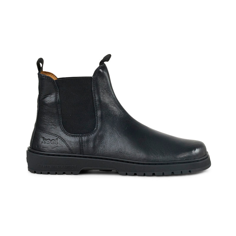 KOEL Damen Barefoot Chelseaboots GAVIEN LEATHER black