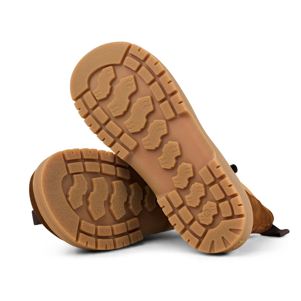 KOEL Damen Barefoot Chelseaboots GAVIEN SUEDE cognac