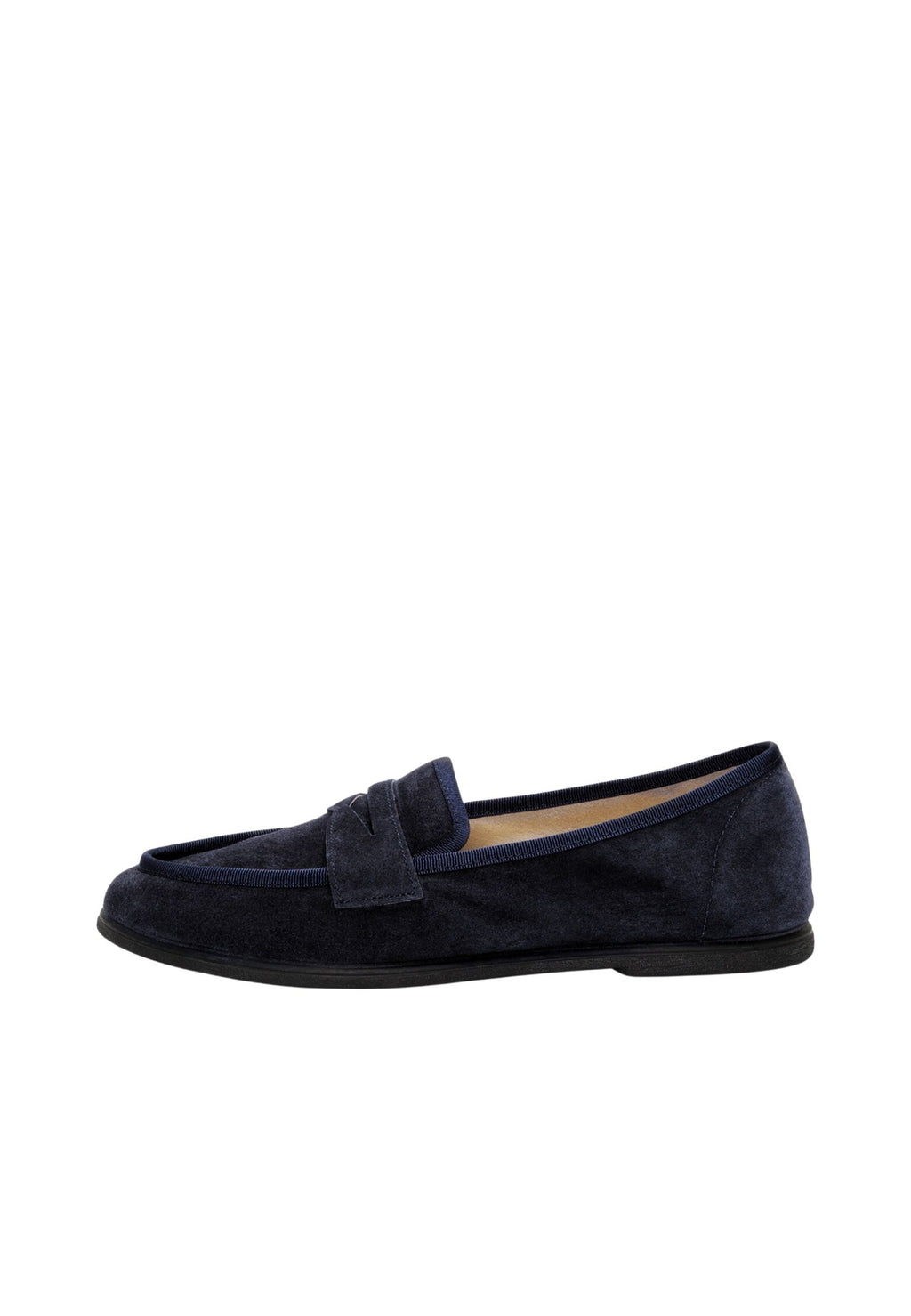 ESPADRIJ L'ORIGINALE Damen Slipper LOAFER CLASSIC VELOUR marine