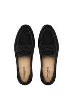 ESPADRIJ L'ORIGINALE Damen Slipper LOAFER CLASSIC VELOUR noir
