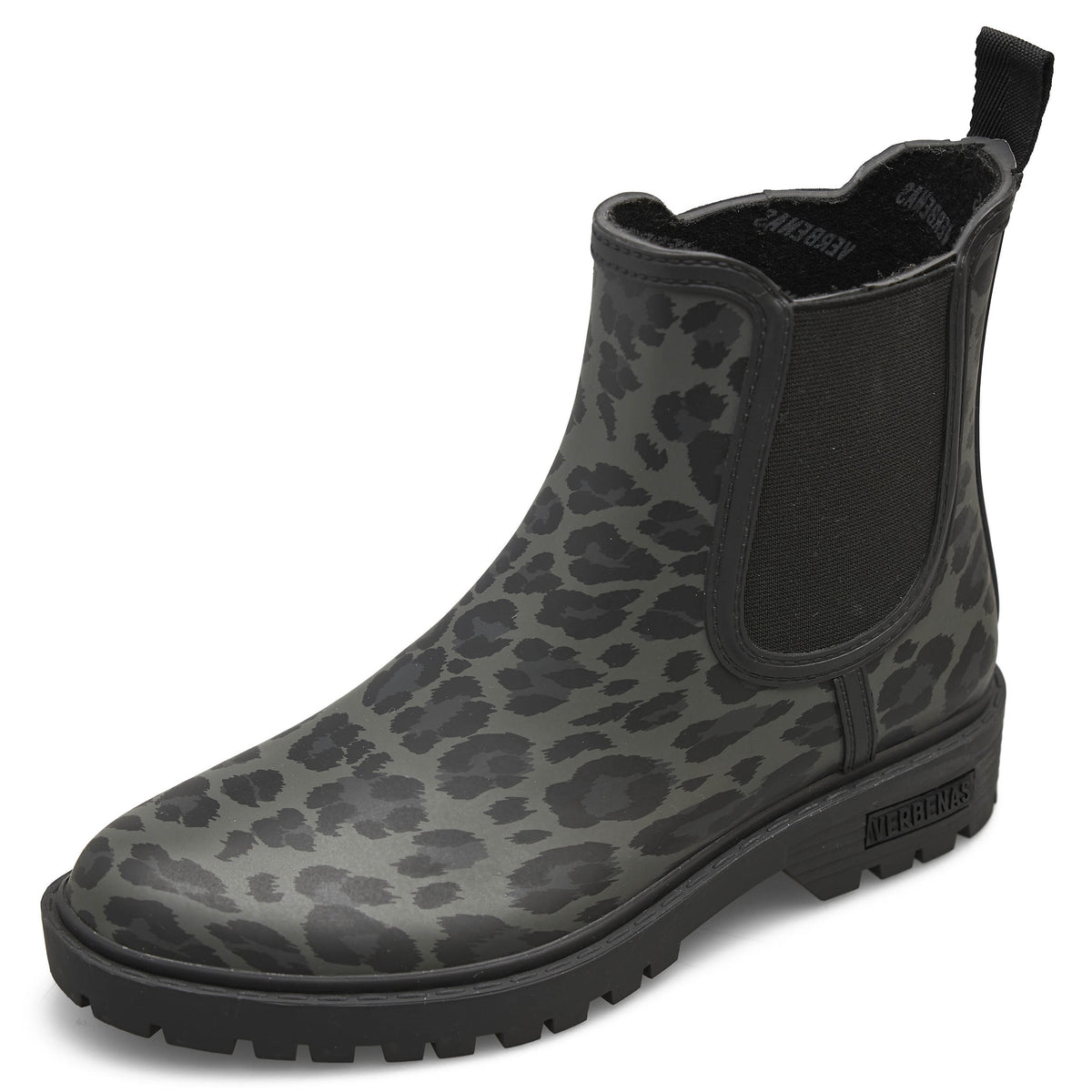 VERBENAS Damen Gummistiefel - GAUDI SMOOTH ANIMAL black leo