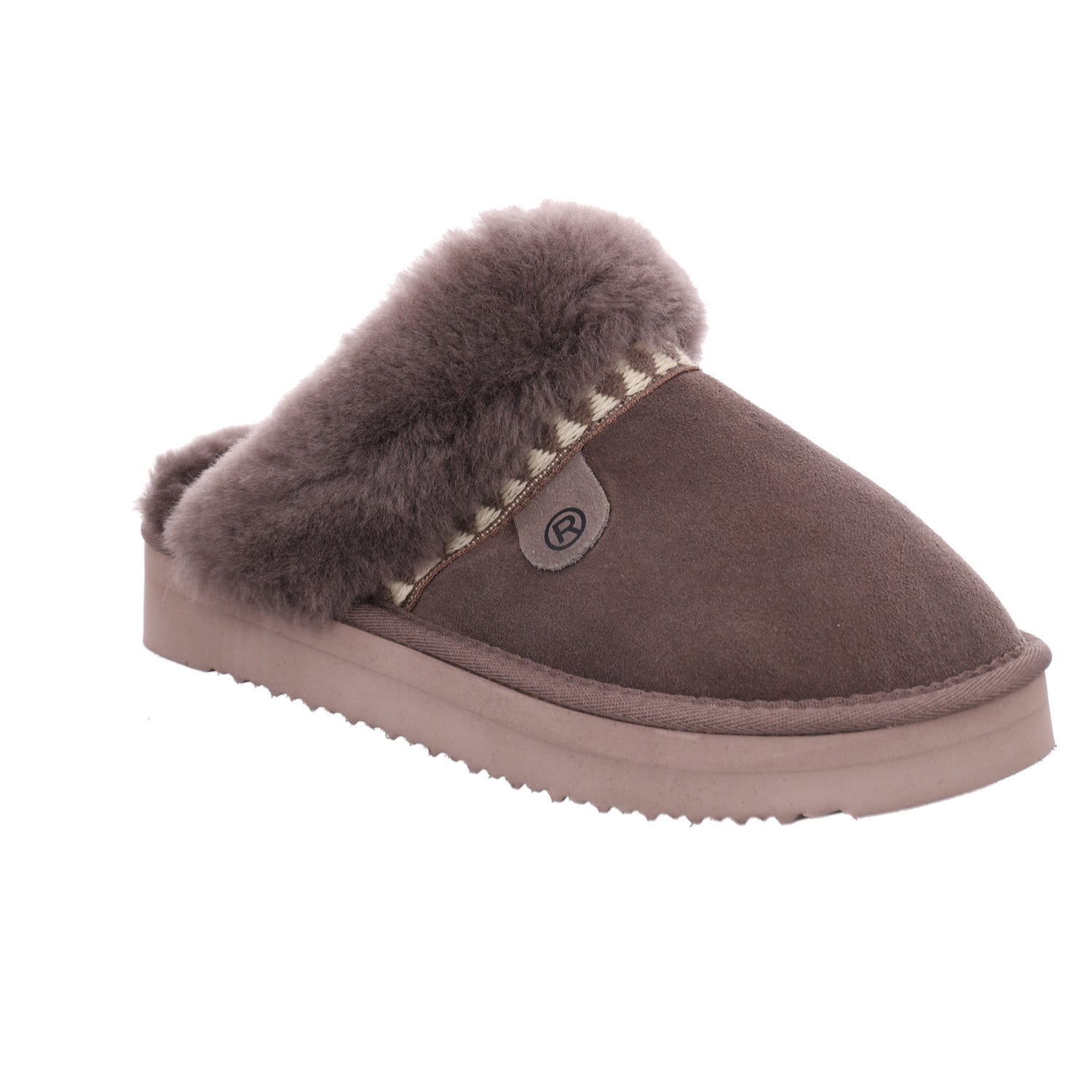 ROHDE Damen Lammfell Hausschuhe - GENOVA 7080 ginger