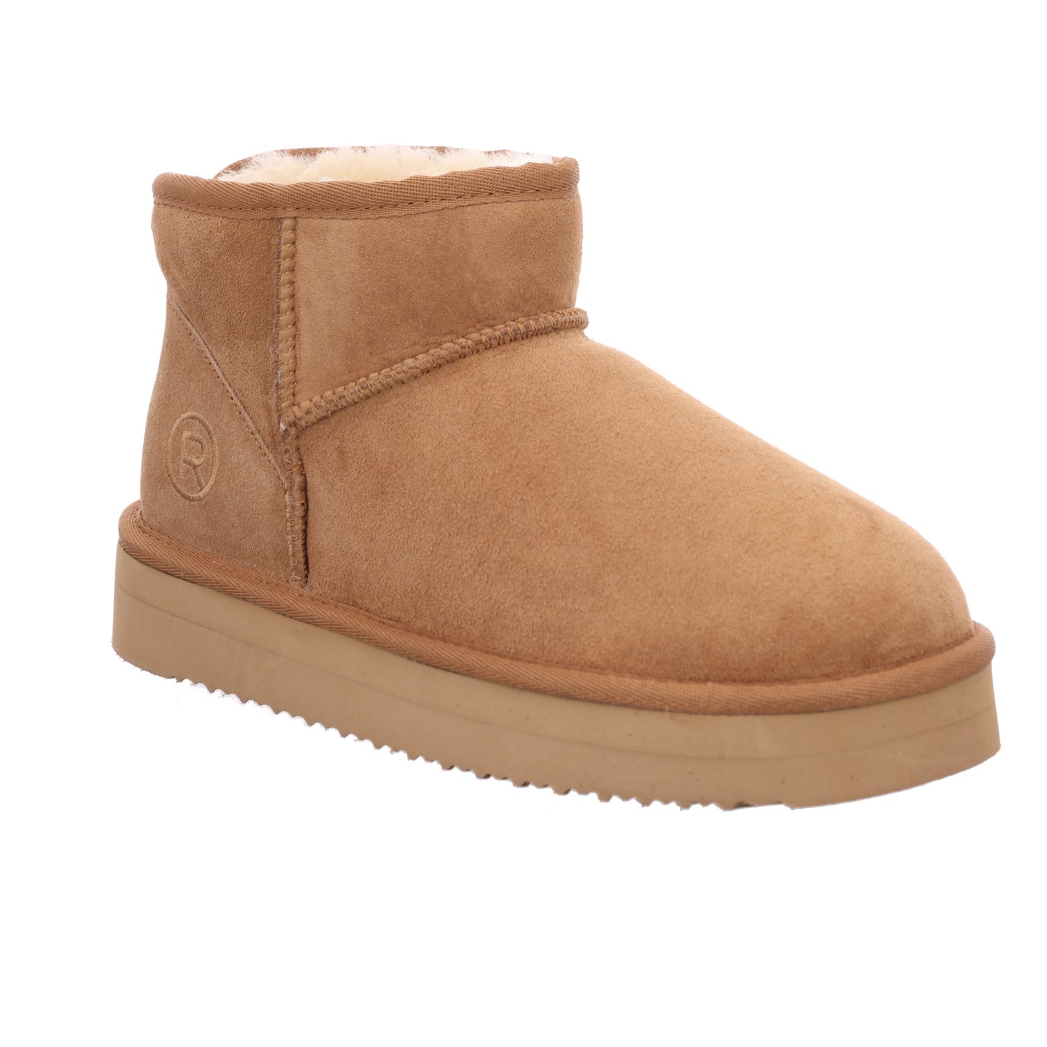 ROHDE Damenschuhe Winter Lammfell Booties GENOVA 7084 cuoio