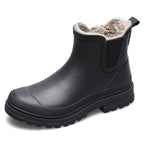 VERBENAS Damen Gummistiefel - LUA FUR SMOOTH - black black