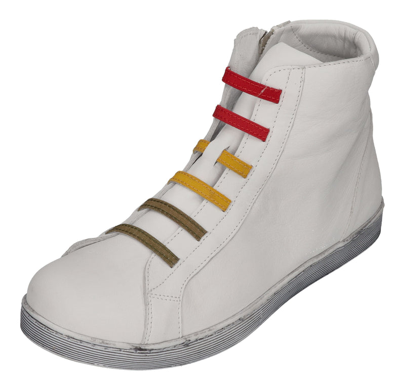 ANDREA CONTI Damen Sneakers 0062801-1181 weiß kombi