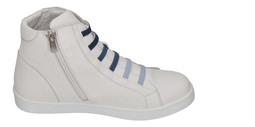 ANDREA CONTI Damen Sneakers 0062801-1631 weiß blau multi