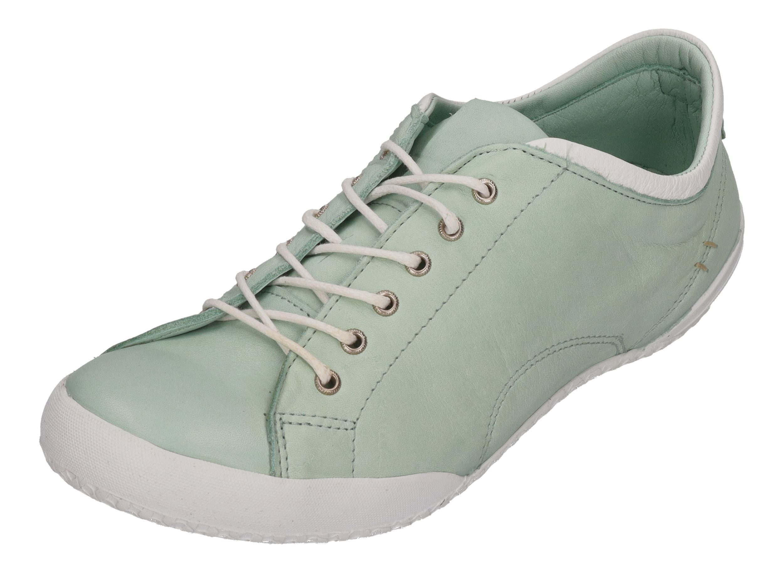 ANDREA CONTI Damen Sneakers 0343636-1199 aqua green weiß