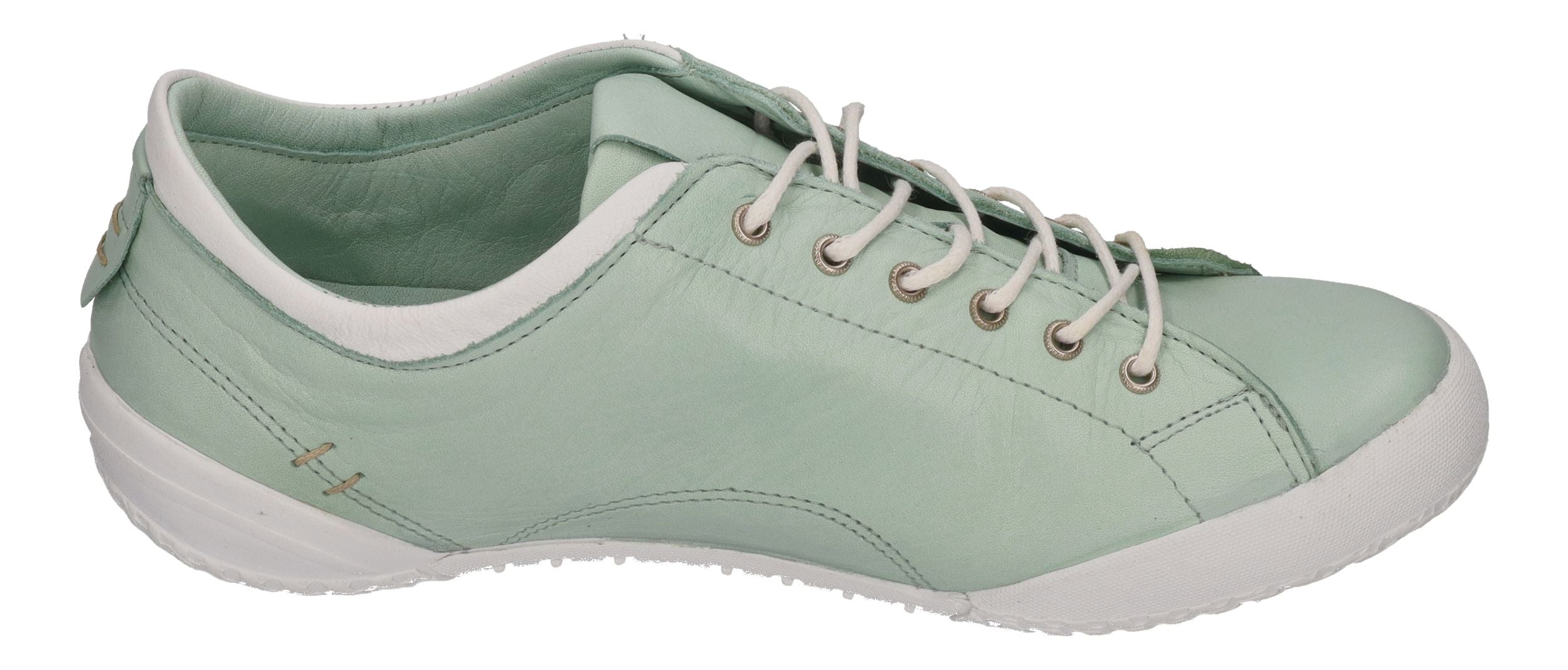 ANDREA CONTI Damen Sneakers 0343636-1199 aqua green weiß