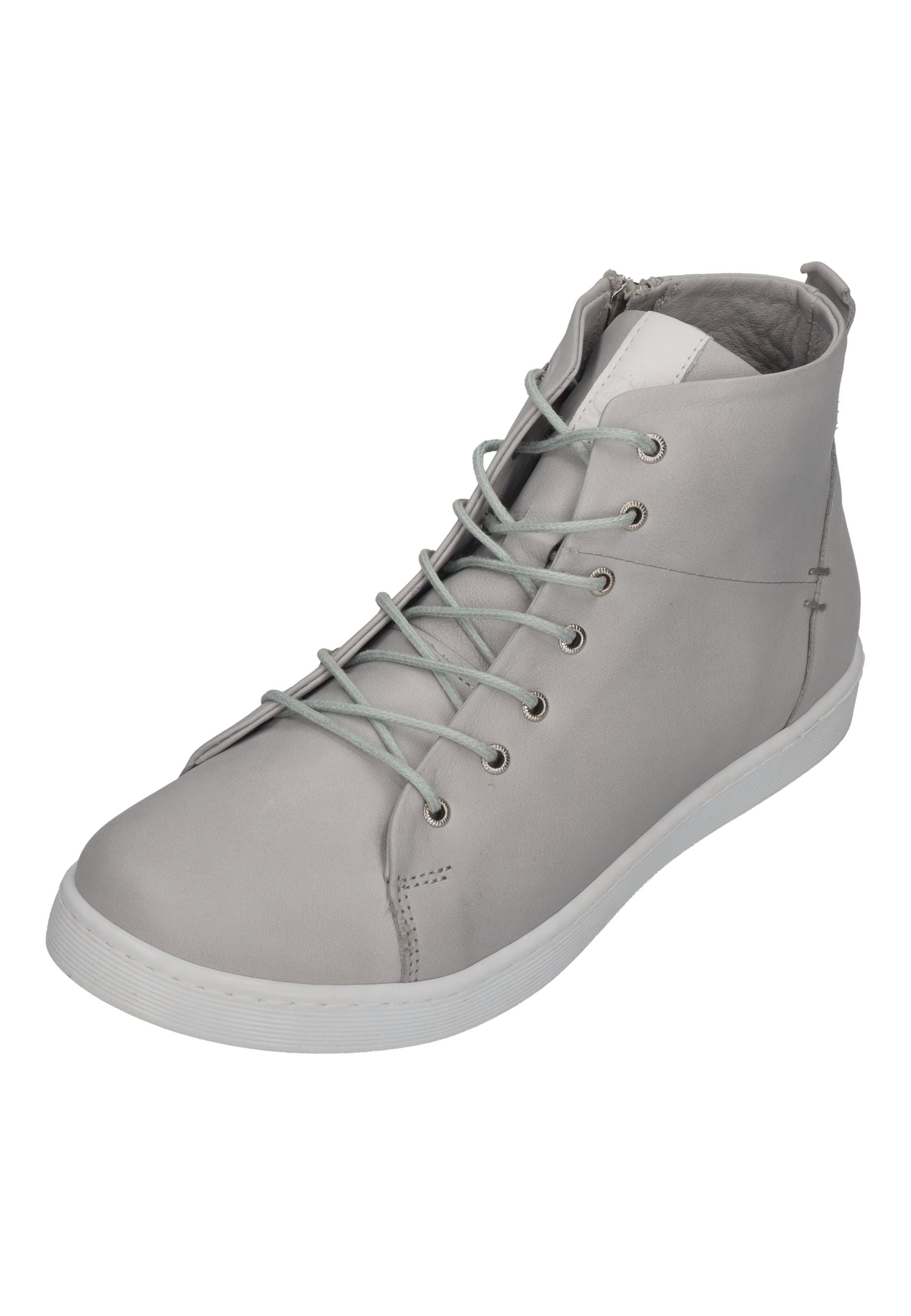 ANDREA CONTI Damen Sneakers 0343645-1874 seidengrau weiß