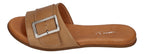 ANDREA CONTI Damenschuhe Pantoletten 0455904-100 brandy