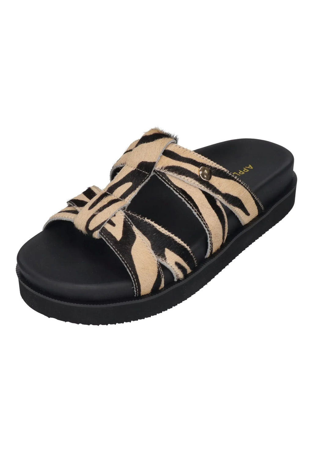 APPLE OF EDEN Damen Pantolette REMI 41 bege black