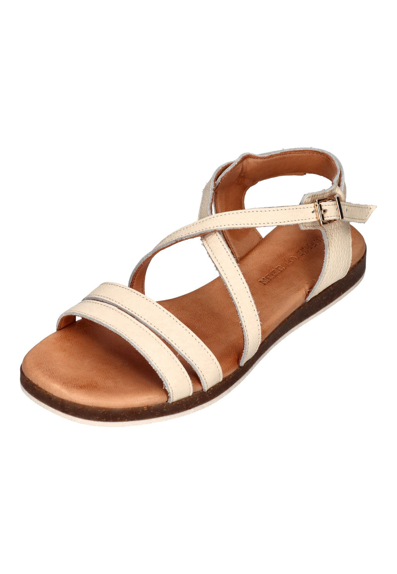 APPLE OF EDEN Damen Sandaletten IRINA 41 bege