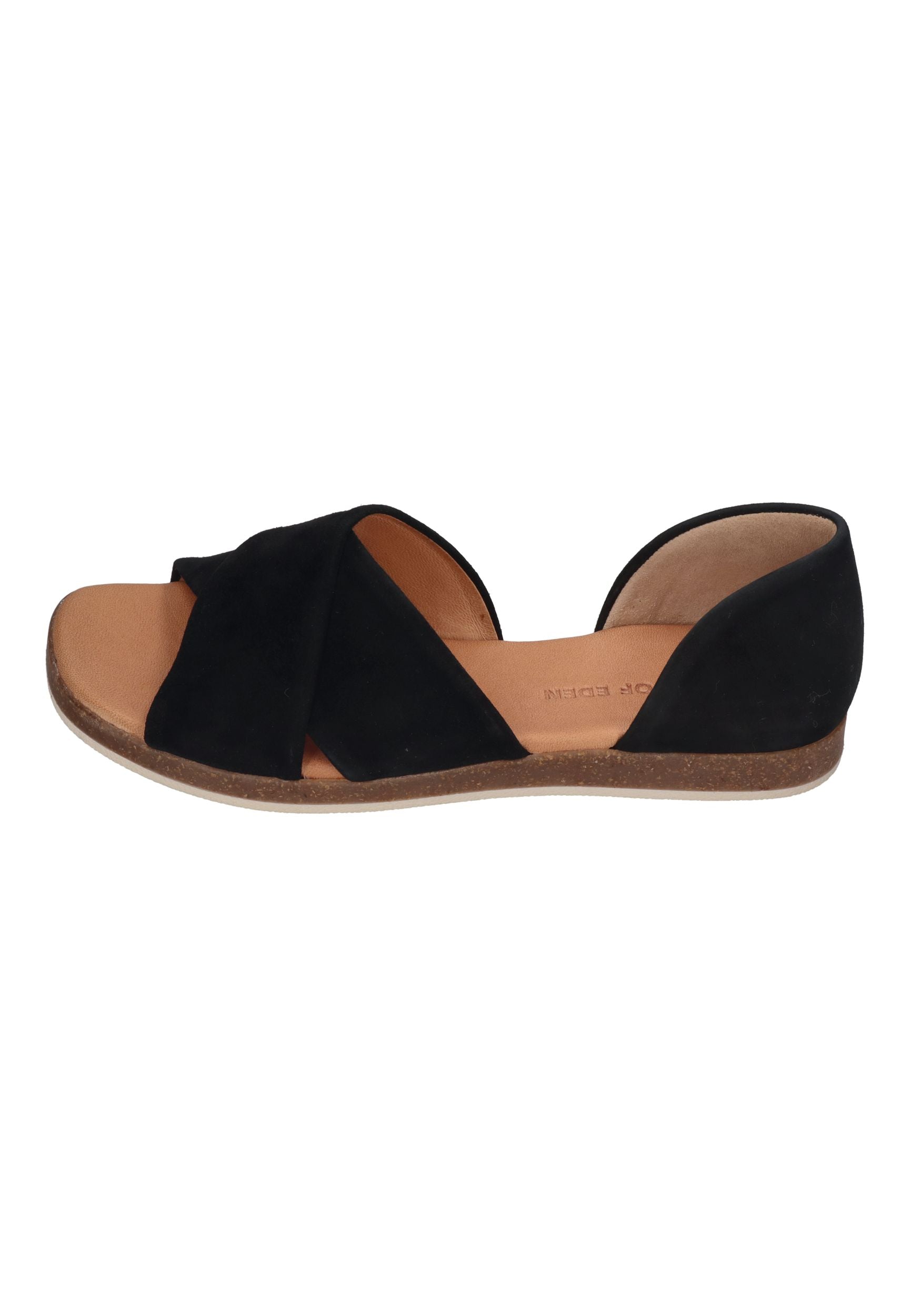 APPLE OF EDEN Damen Sandaletten CELINE 1.1 nubuk black