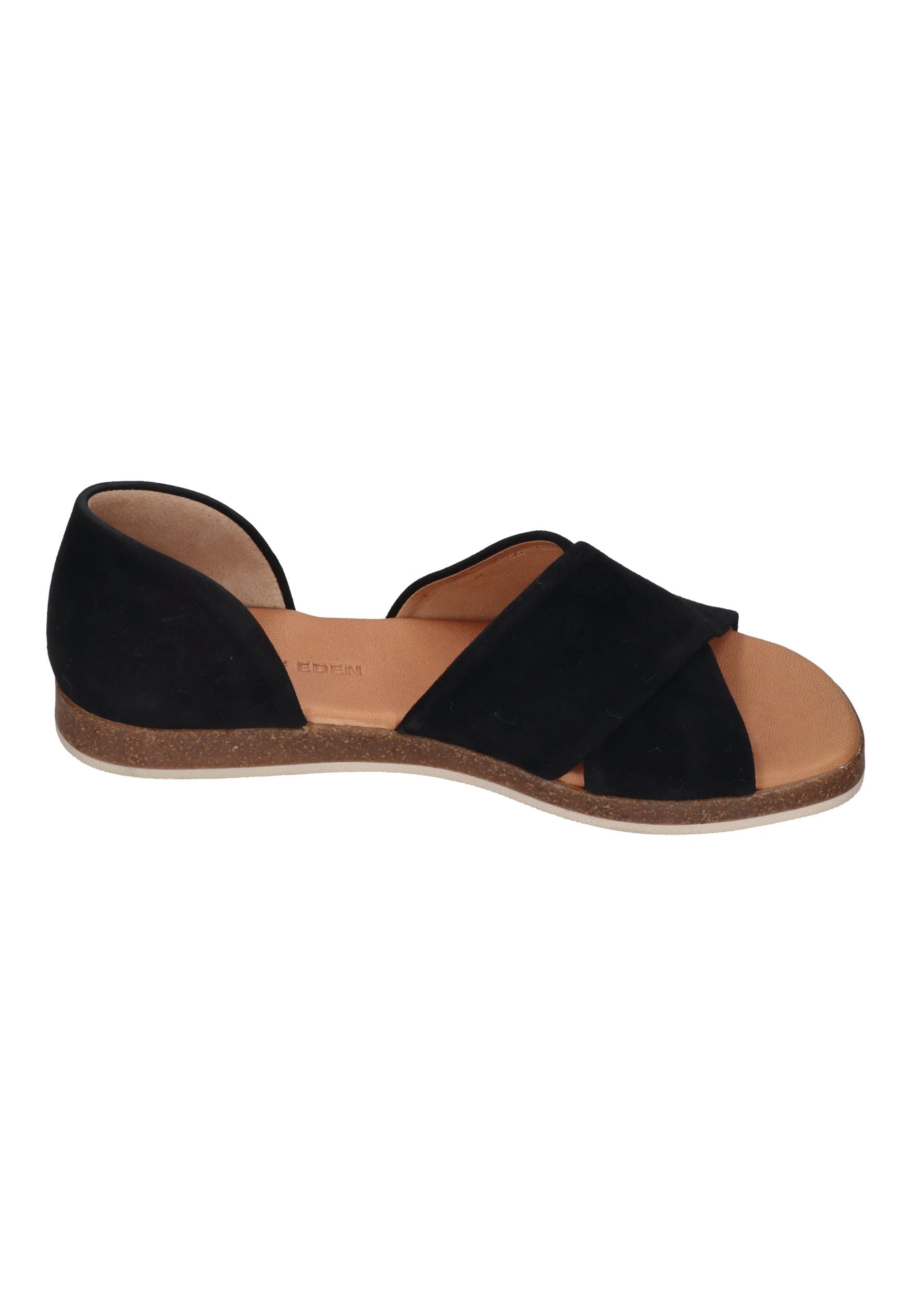 APPLE OF EDEN Damen Sandaletten CELINE 1.1 nubuk black