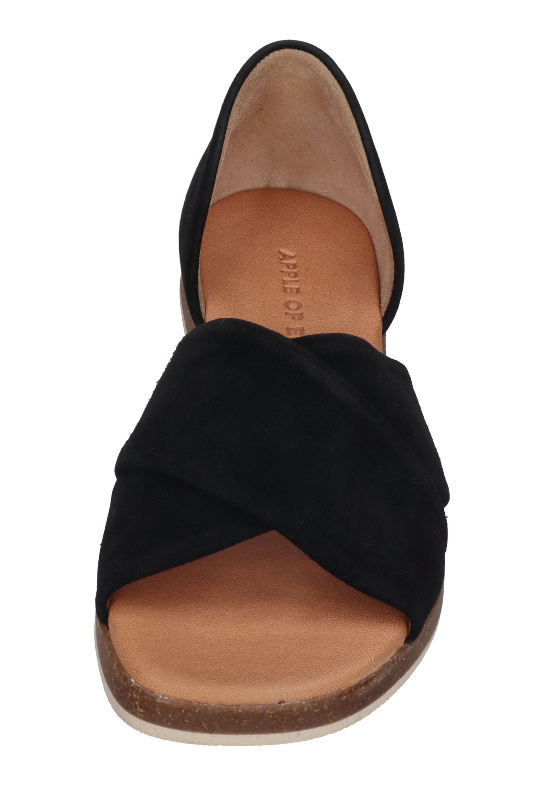 APPLE OF EDEN Damen Sandaletten CELINE 1.1 nubuk black